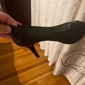 Kelly & Katie Black Classic Heels